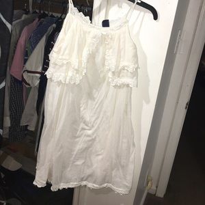 White kids dress
